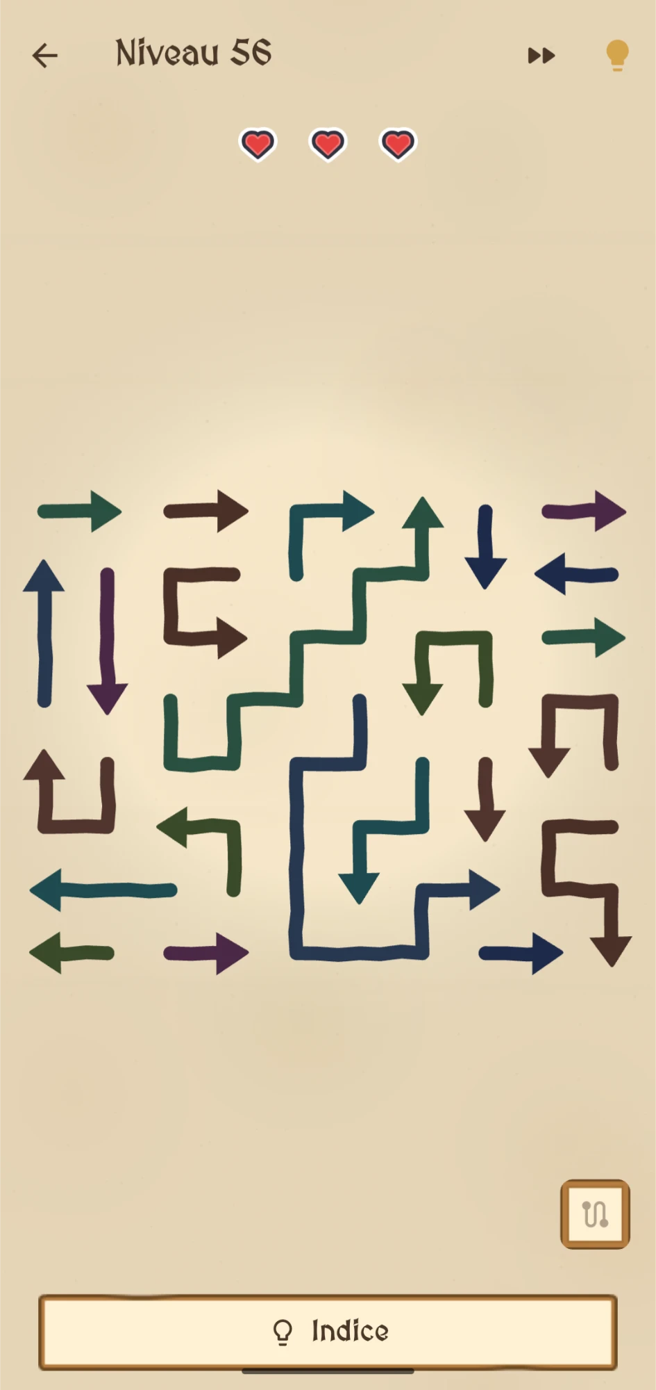 Flèche — jeu mobile